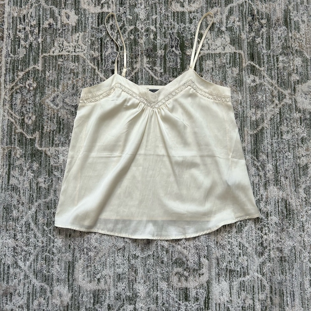 Elegant Cream Women's Top